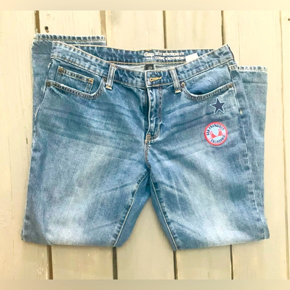 Gap Sexy Boyfriend Fit Coup size 6/28” - Picture 5 of 7